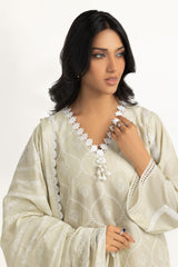 3PC Lawn Schiffli Embroidered Suit IUSTKSD-2016