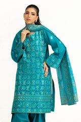 3PC Lawn Sequence Embroidered Suit IUSTKSD-2004