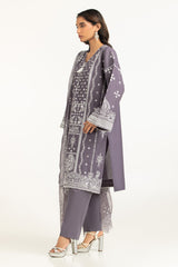 3PC Lawn Sequins Embroidered Suit IUSTKSD-2131