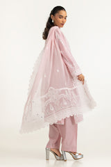 3PC Lawn Sequins Embroidered Suit IUSTKSD-2138