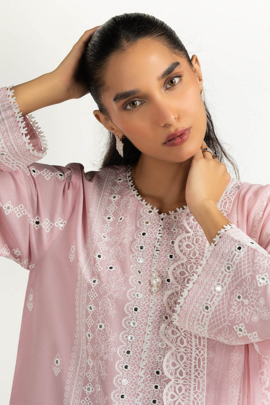 3PC Lawn Sequins Embroidered Suit IUSTKSD-2138