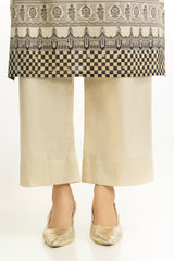 3PC Lurex Jacquard Printed Suit IUSTKSD-1357