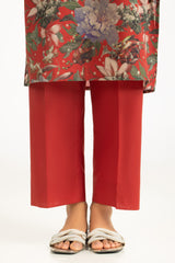 3PC Lurex Jacquard Printed Suit IUSTKSD-1383