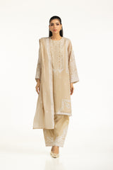 3PC Mehsuri Embroidered Suit IUSTKSD-1092