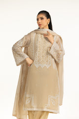 3PC Mehsuri Embroidered Suit IUSTKSD-1092