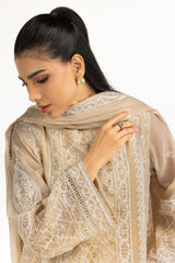 3PC Mehsuri Embroidered Suit IUSTKSD-1092