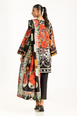3PC Mehsuri Srtipe Khaddar Printed Suit IUSTKSD-1247