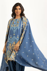 3PC Pashmina Embroidered Suit IUSTKSD-1220