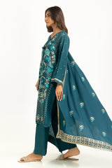 3PC Pashmina Embroidered Suit IUSTKSD-1234