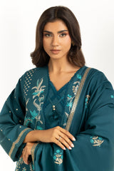 3PC Pashmina Embroidered Suit IUSTKSD-1234