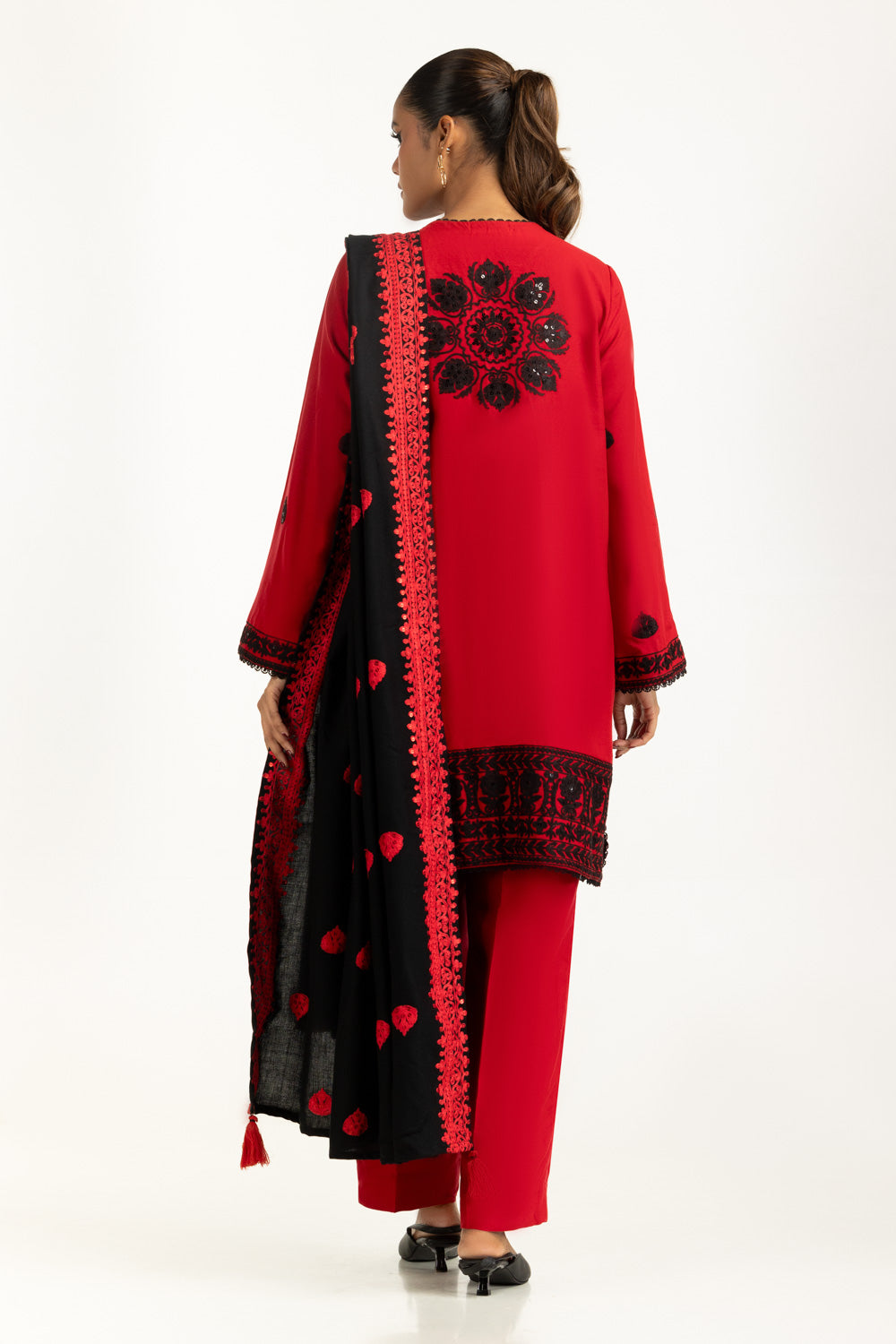 3PC Pashmina Embroidered Suit IUSTKSD-1275