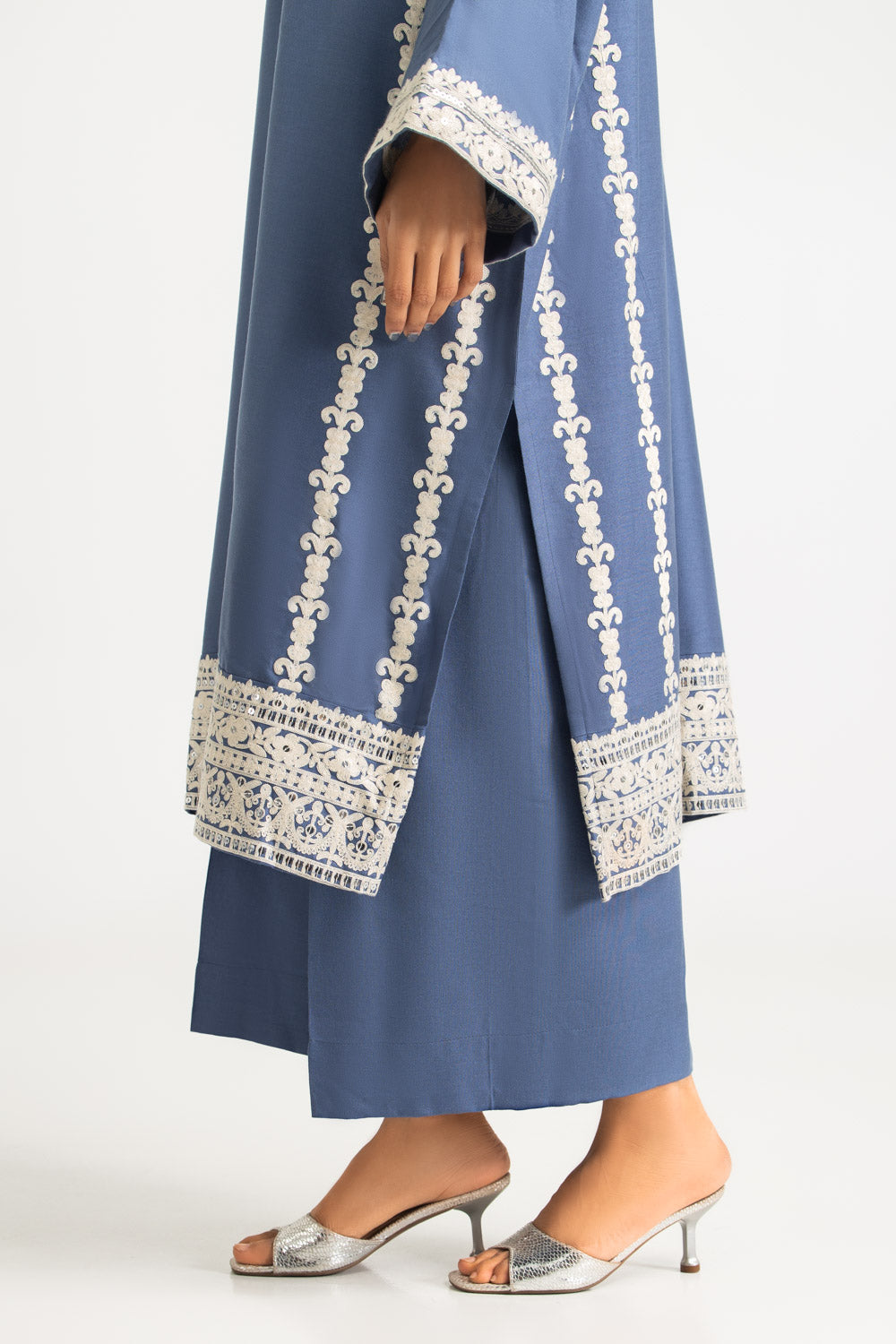 3PC Pashmina Embroidered Suit
