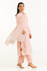 3PC Poly Cambric Printed Suit Embroidered IPSTD-44750