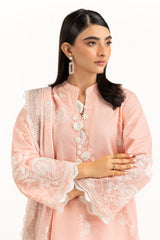 3PC Poly Cambric Printed Suit Embroidered IPSTD-44750