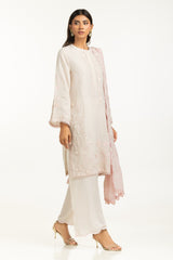 3PC Poly Slub Lawn Embroidered Suit IPSTD-44731