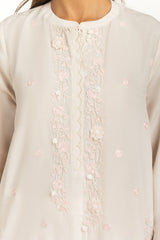 3PC Poly Slub Lawn Embroidered Suit IPSTD-44731