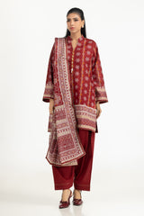3PC Printed Lawn Suit IUSTKSD-2032