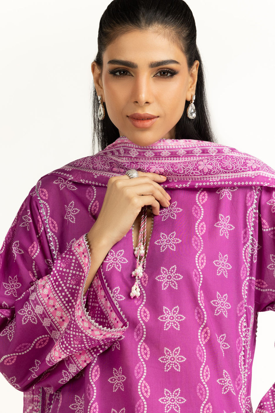 3PC Printed Lawn Suit