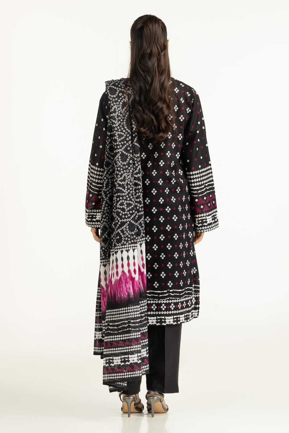 3PC Printed Lawn Suit