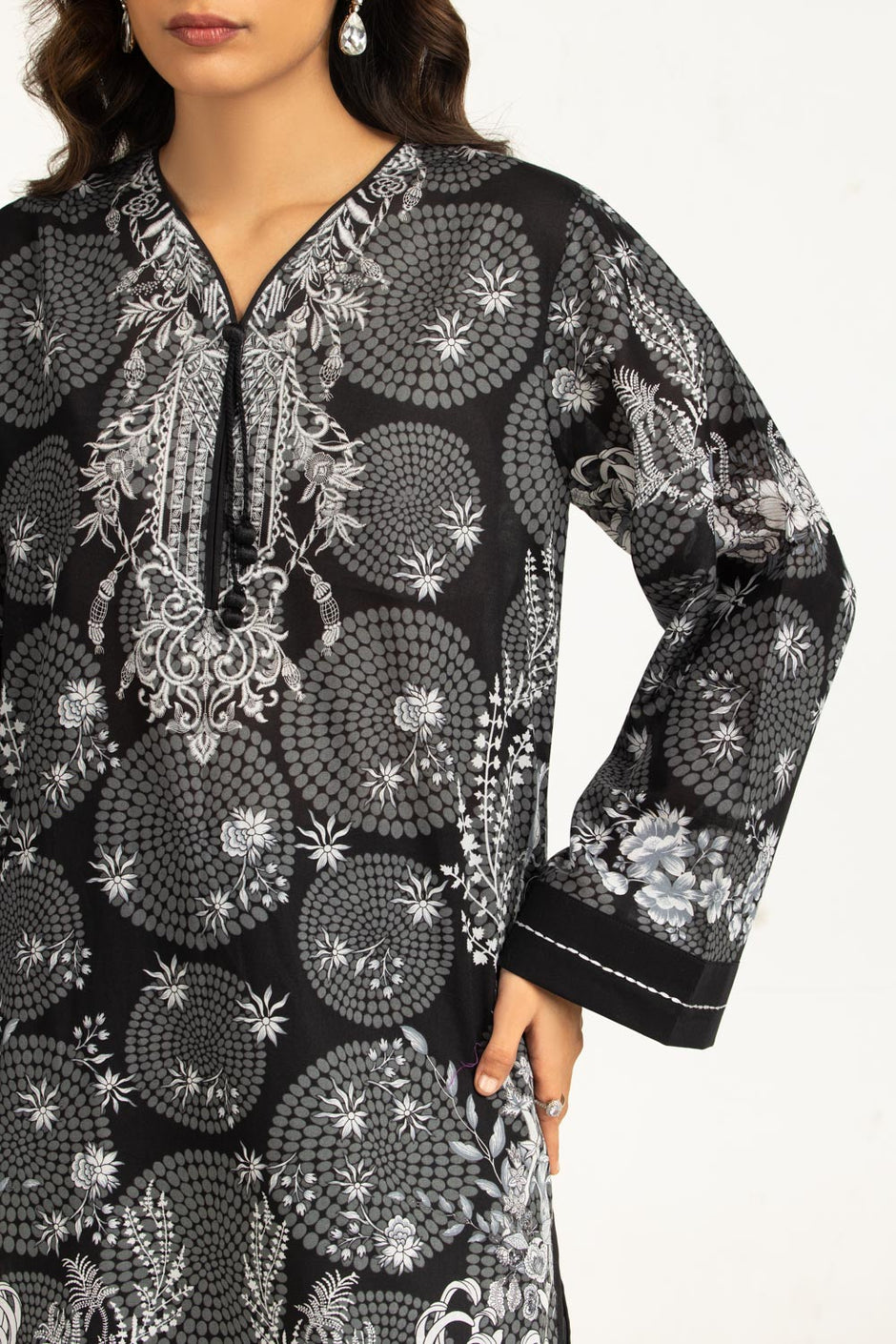3PC Printed Lawn Suit