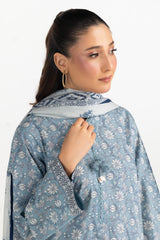 3PC Printed Lawn Suit IUSTKSD-2175