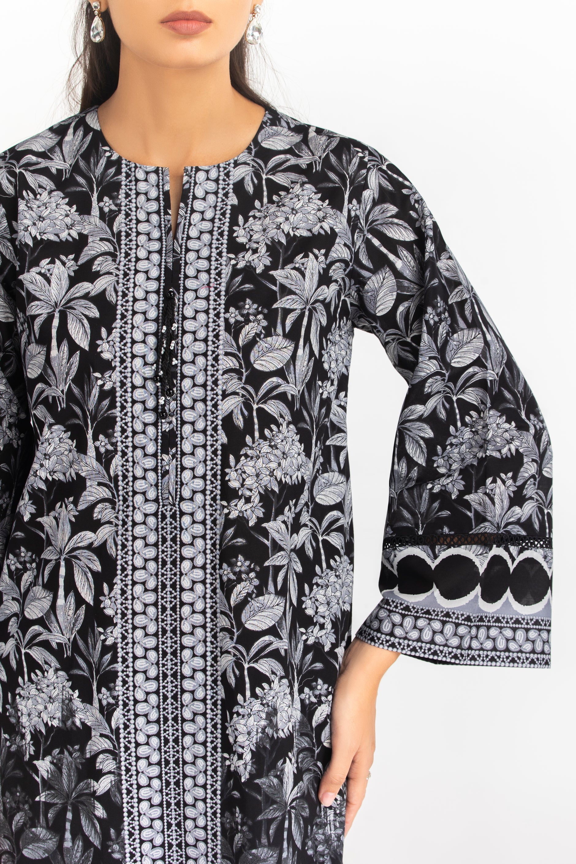 3PC Printed Lawn Suit