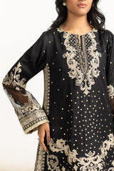 3PC Rawsilk Embroidered Suit IPSTD-77419