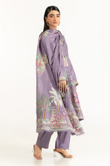 3PC Rawsilk Embroidered Suit IUSTKSD-1065