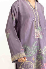3PC Rawsilk Embroidered Suit IUSTKSD-1065