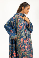 3PC Rawsilk Embroidered Suit IUSTKSD-622