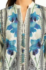 3PC Self Jacquard Printed Suit IUSTKSD-1170