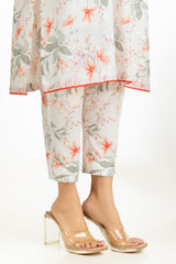 3PC Self Jacquard Printed Suit IUSTKSD-1171