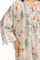3PC Self Jacquard Printed Suit IUSTKSD-1171