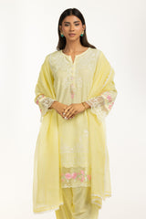 3PC Swiss Lawn Slub Embroidered Suit IPSTD-44737