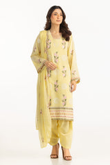 3PC Swiss Voile Embroidered Suit IUSTKSD-2151