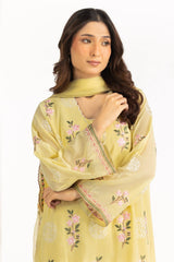 3PC Swiss Voile Embroidered Suit IUSTKSD-2151