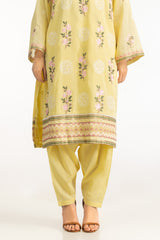 3PC Swiss Voile Embroidered Suit IUSTKSD-2151