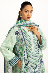 3PC Viscose Khaddar Printed Suit IUSTKSD-1387