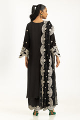 3PC Viscose Rawsilk Embroidered Suit IPSTD-44739