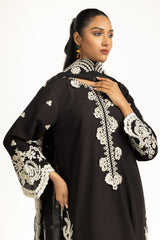 3PC Viscose Rawsilk Embroidered Suit IPSTD-44739