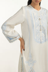 3PC Viscose Rawsilk Embroidered Suit IPSTD-44740