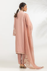 3PC Viscose Rawsilk Embroidered Suit IPSTD-44741