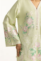 3PC Viscose Rawsilk Embroidered Suit IPSTD-44742