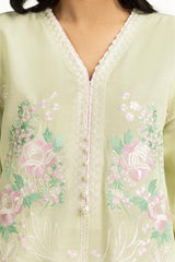 3PC Viscose Rawsilk Embroidered Suit IPSTD-44742