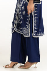 3PC Viscose Rawsilk Embroidered Suit IPSTD-44746