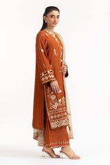 3PC Viscose Rawsilk Embroidered Suit IPSTD-44747