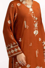 3PC Viscose Rawsilk Embroidered Suit IPSTD-44747