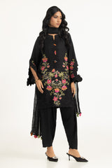 3PC Viscose Rawsilk Embroidered Suit IPSTD-44857