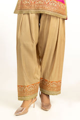 3PC Viscose Rawsilk Embroidered Suit IPSTD-55255