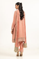 3PC Viscose Rawsilk Embroidered Suit IPSTD-77416